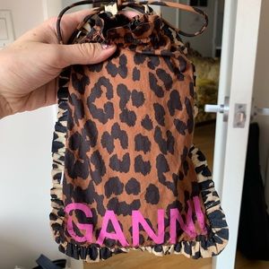 Ganni Leopard/Cheetah Bag